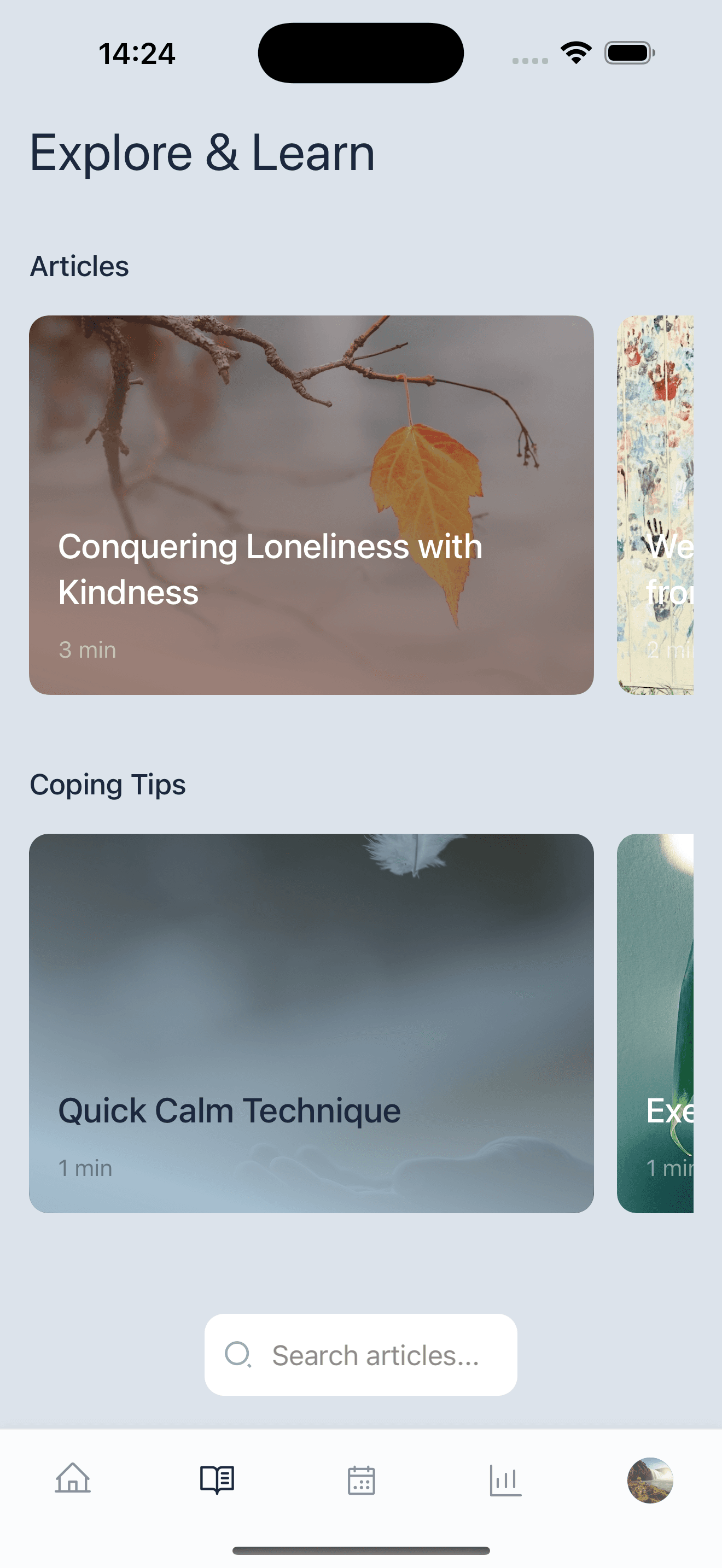 Educational resources and coping tips